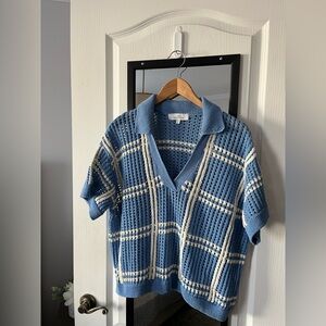 Pacific republic short sleeve sweater